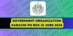 Government-Organization-Karachi-PO-Box-10-Jobs-2024